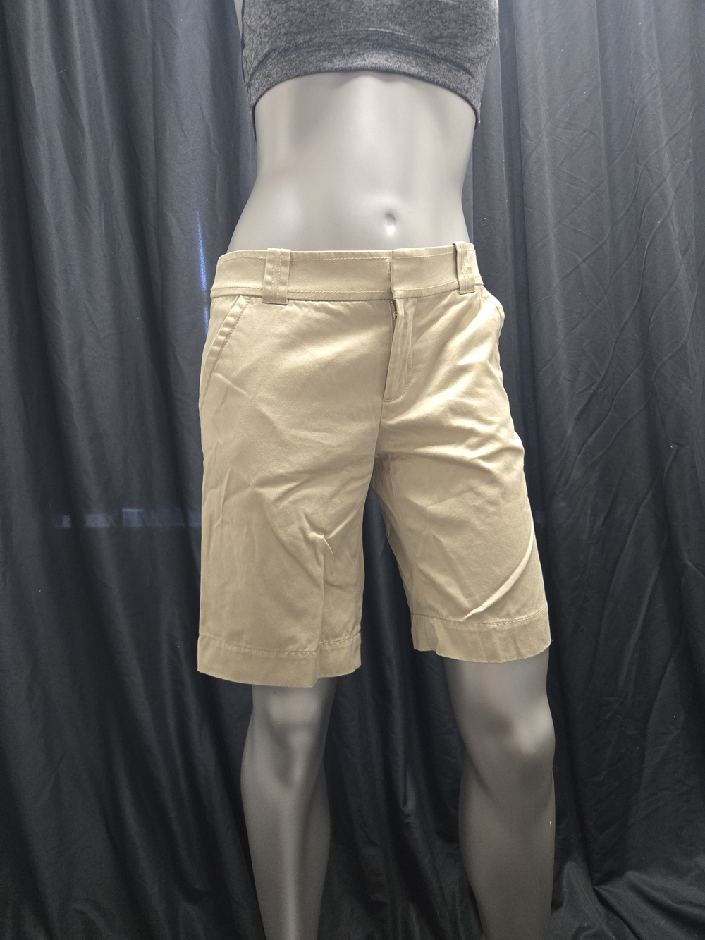 Lilly Pulitzer Beige Khaki Bermuda Shorts